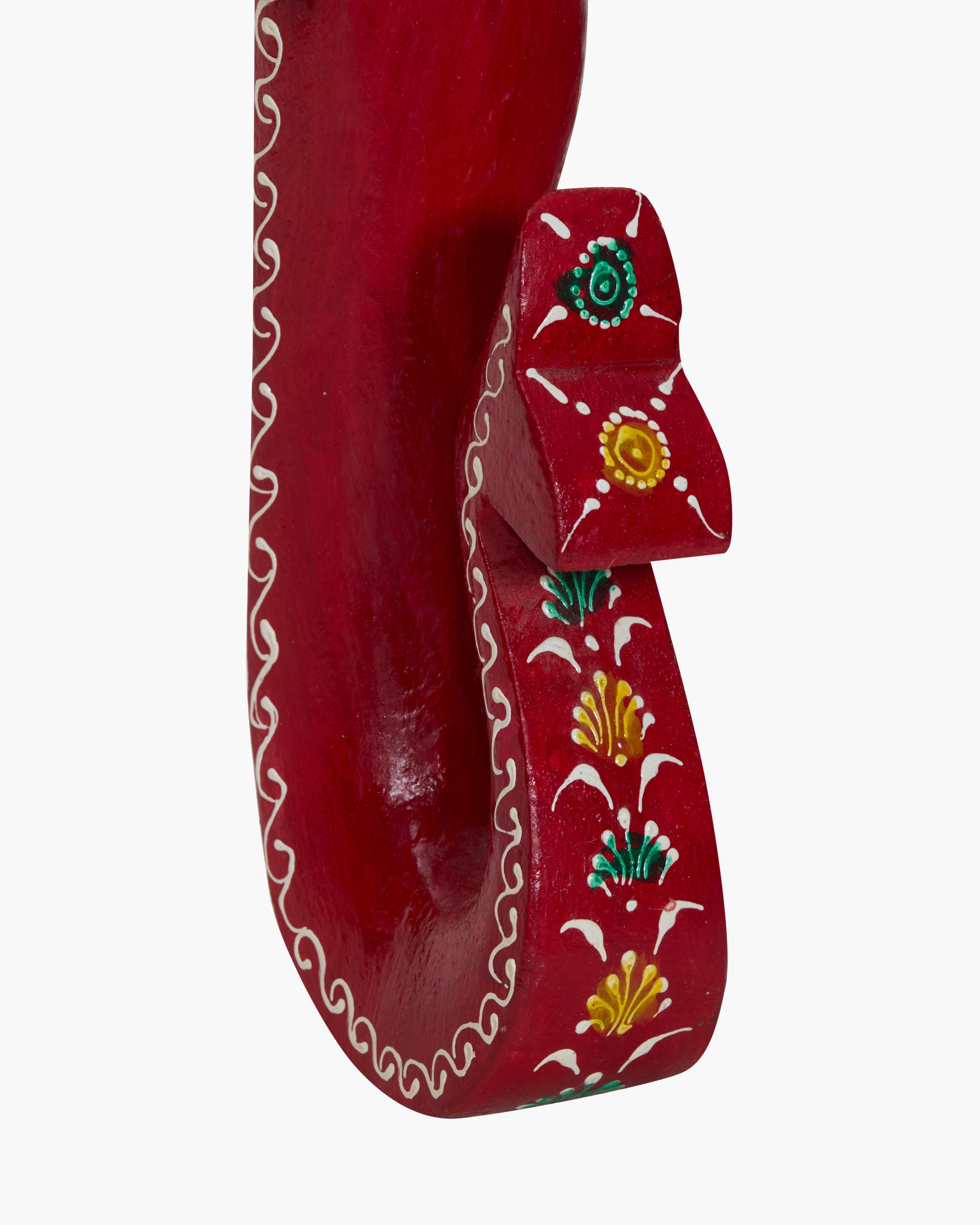 Decorative Handcrafted Elephant Big Head Wall Hanging – Hand Painted Traditional Art